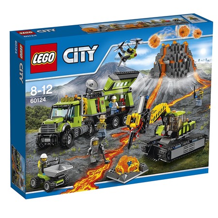 Фото0 Набор Лего Сити База исследователей вулканов 60124 Lego Lego