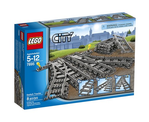 Набор Лего Сити Железнодорожные стрелки