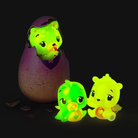Набор яичек Хетчималс в неоновой упаковке 4 сезон 12 штук Hatchimals CollEGGtibles Neon Nightglow 12 Pack Egg 6044978 изображение 2