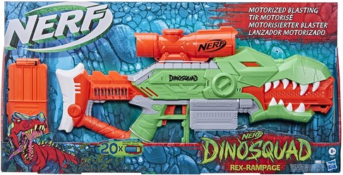 Бластер Нерф Рекс Рэмпейдж NERF DinoSquad Rex-Rampage изображение 1