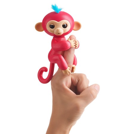 Интерактивная ручная Обезьянка Эйми на игровой площадке Фингерлингс/Fingerlings - Jungle Gym Playset Interactive Baby Monkey Aimee  фото 1