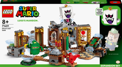 Конструктор Лего Дополнительный набор Особняк Луиджи Поиски привидений Lego Super Mario (877 дет) изображение 