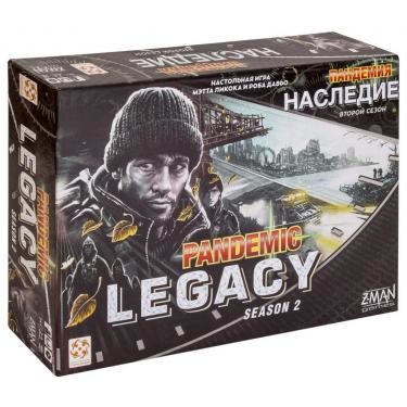 Настольная игра Пандемия Наследие 2 (черная упаковка) Pandemic Legacy изображение