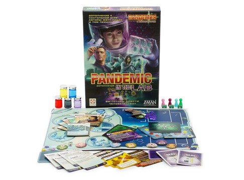 Настольная игра Пандемия: В Лаборатории Pandemic: In The Lab изображение