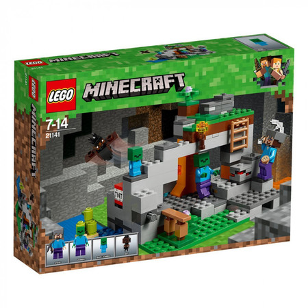 Конструктор Лего Пещера зомби  LEGO Minecraft изображение 1
