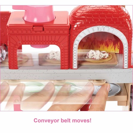 Игровой набор Пицца-шеф с пластилином блондинка Barbie Pizza Chef Doll and Playset FHR09 изображение 7