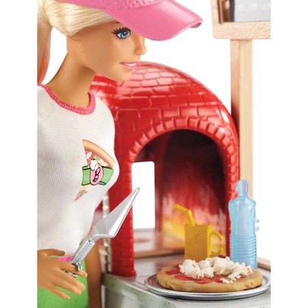 Игровой набор Пицца-шеф с пластилином блондинка Barbie Pizza Chef Doll and Playset FHR09 фото 8
