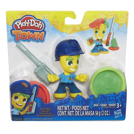 Игровой набор пластилина Полицейский мальчик Плей До