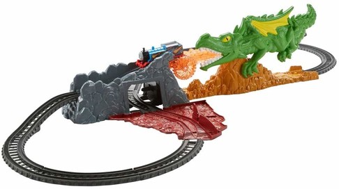 Железная дорога Томас и Друзья Побег от дракона Фишер Прайс Fisher-Price Thomas & Friends TrackMaster, Dragon Escape Set FXX66 изображение 8