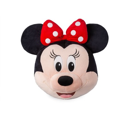 Подушка-игрушка Минни Маус с красным бантом Minnie Mouse Pillow