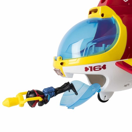 Paw Patrol Sub Patroller Transforming Vehicle with Lights Sounds and Launcher