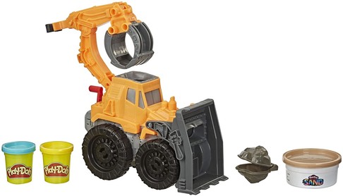 Игровой набор пластилина Погрузчик Плей До Play-Doh Wheels Front Loader Toy Truck изображение 