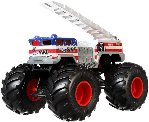 Джип-внедорожник Пожарная машина Хот Вилс Hot Wheels Monster Trucks изображение 1