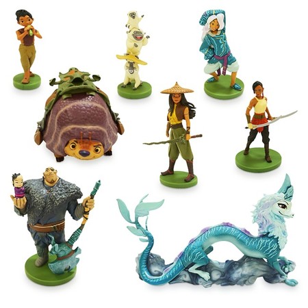 Набор фигурок Райя и последний дракон Disney Raya and the Last Dragon Deluxe Figure Play Set изображение 