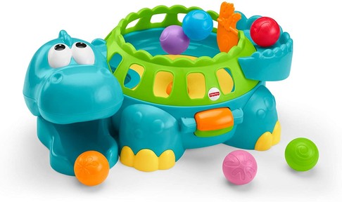Развивающая игрушка Динозавр Дино Фишер Прайс Fisher-Price Go Baby Go Poppity-Pop изображение 