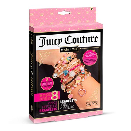 Набор для создания браслетов с кристаллами Swarovski Розовый звездопад Juicy Couture изображение 