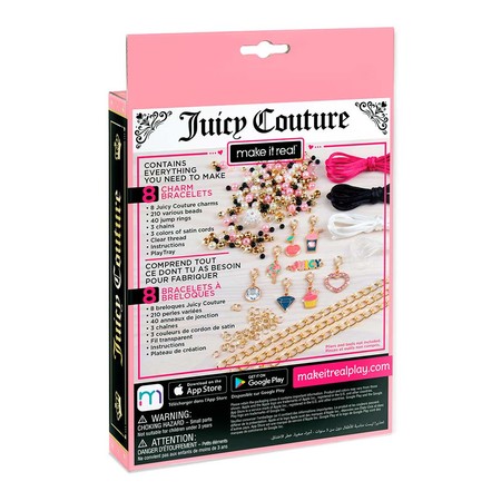 Набор для создания браслетов с кристаллами Swarovski Розовый звездопад Juicy Couture изображение 1