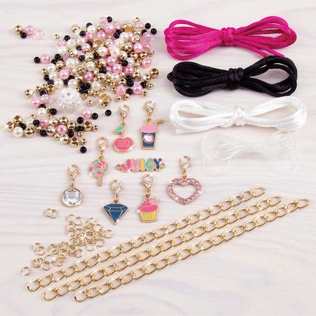 Набор для создания браслетов с кристаллами Swarovski Розовый звездопад Juicy Couture изображение 2