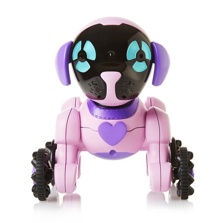 Интерактивная игрушка Щенок Чип розовый WowWee изображение 
