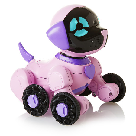 Интерактивная игрушка Щенок Чип розовый WowWee изображение 1