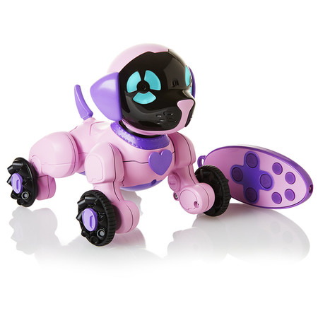 Интерактивная игрушка Щенок Чип розовый WowWee изображение 4