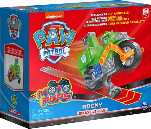Игровой набор Щенячий Патруль Рокки на мотоцикле Paw Patrol Moto Pups Rocky’s изображение 6