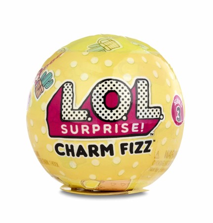 Игровой набор L.O.L. Surprise! Растворимый в воде шарик с очаровательным брелком Charm Fizz Series 3