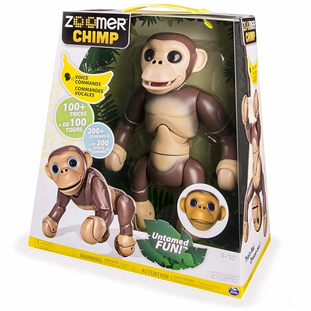 Интерактивный Шимпанзе с голосовыми командами Zoomer Interactive Chimp with Voice Command 6027473 изображение 6