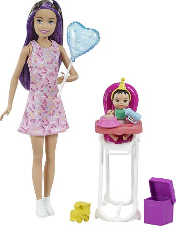 Игровой набор Барби Скиппер няня Кормление Barbie Skipper Doll изображение 