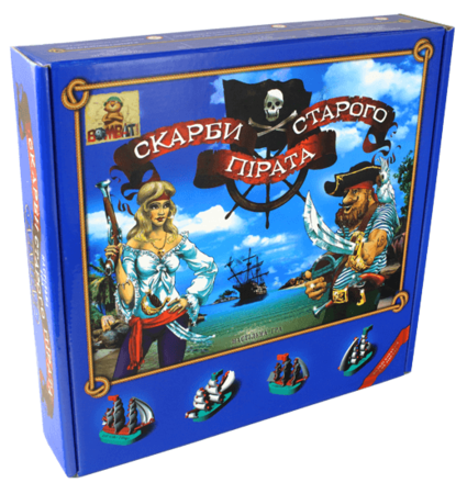 Настільна гра Скарби старого пірата (укр.версия)