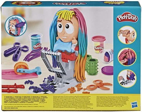 Игровой набор пластилина Сумасшедший стилист Play-Doh Crazy Cuts Stylist Hair Salon изображение 2