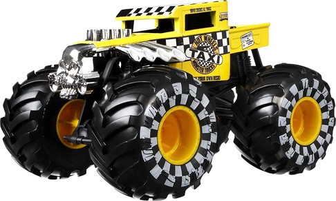  Джип-внедорожник Такси Хот Вилс Hot Wheels Monster Trucks изображение 3