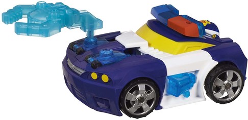 Трансформер Чейз полицейский Боты спасатели Playskool Transformers Bots Energize Chase изображение 