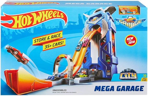 Трек Хот Вилс Мегагараж Hot Wheels Mega Garage изображение 4
