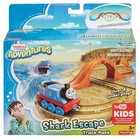 Трек Томас и друзья Побег от акулы Fisher-Price Thomas & Friends Adventures, Shark Escape Track Pack DVT16