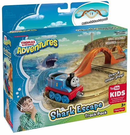 Трек Томас и друзья Побег от акулы Fisher-Price Thomas & Friends Adventures, Shark Escape Track Pack DVT16 фото 5