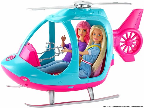 Игровой набор Туристический вертолет куклы Барби Barbie Travel Helicopter FWY29 фото 4