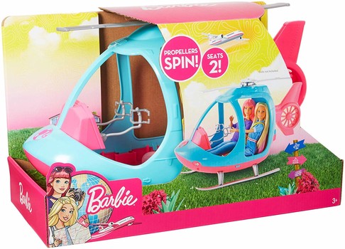 Игровой набор Туристический вертолет куклы Барби Barbie Travel Helicopter FWY29 фото 5