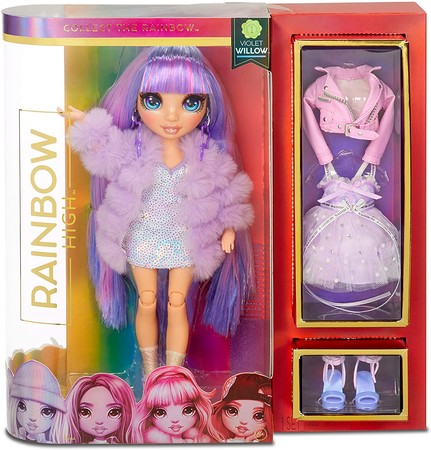 Кукла Вайолет Виллоу Рейнбоу Хай Rainbow High Violet Willow изображение 