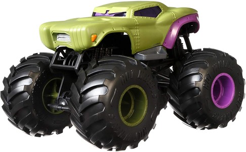 Джип-внедорожник Халк Хот Вилс Hot Wheels Monster Trucks Hulk 1:24 изображение 1