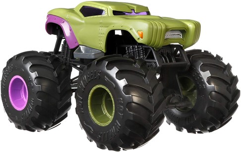 Джип-внедорожник Халк Хот Вилс Hot Wheels Monster Trucks Hulk 1:24