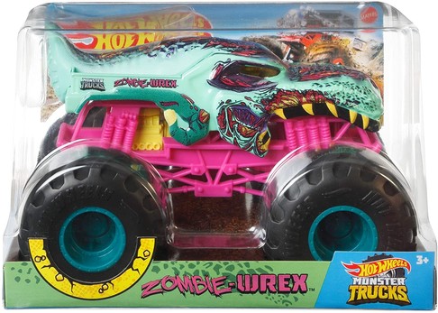 Внедорожник Монстр Трак Зомби Рекс Hot Wheels Monster Trucks Zombie Wrex изображение 1
