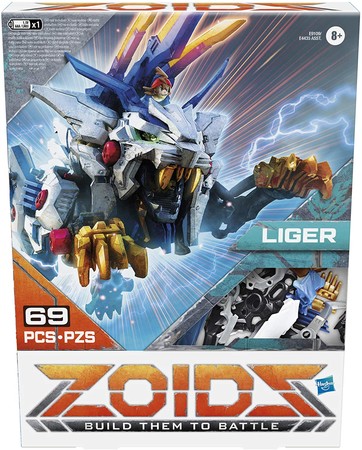 Игровая фигурка Воин Лев ZOIDS Hasbro Giga Battlers Liger изображение 1