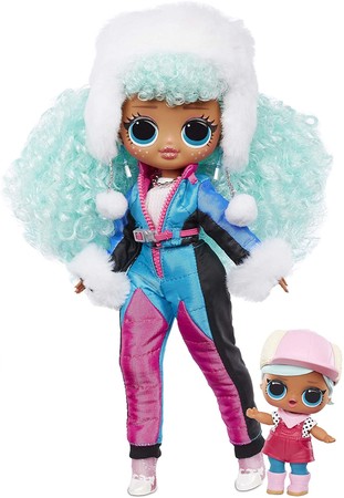 Кукла ЛОЛ Ледяная Леди с сестренкой L.O.L. Surprise! O.M.G. изображение 