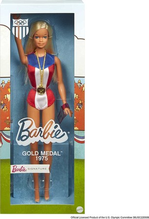 Кукла Барби Золотая медалистка Barbie 1975 Gold Medal Doll изображение 4