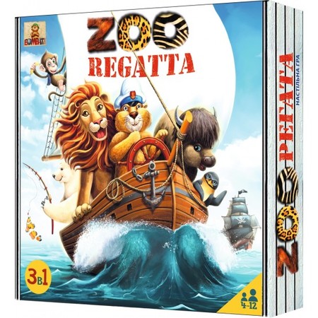 Настольная игра Зоорегата Zooregatta изображение 